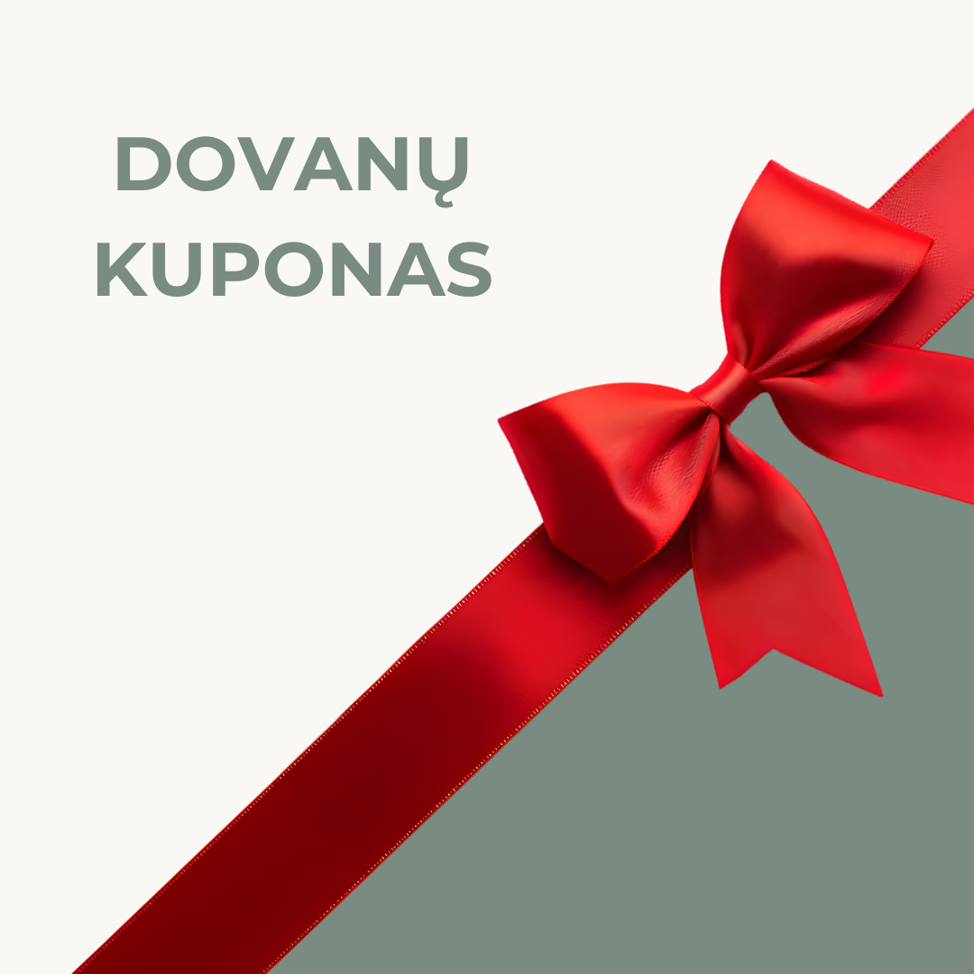 „Kūnas žino“ dovanų kuponas – prasminga dovana žmogui, kuris nori pokyčių